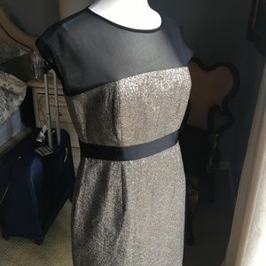 NY&CO Metallic and Black Dress
